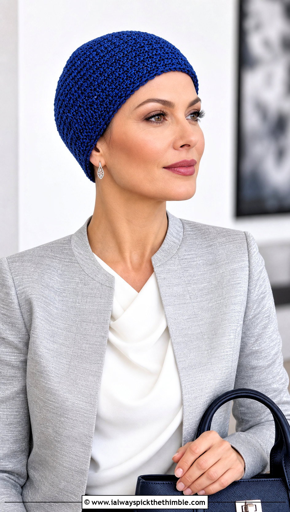 Crochet Pillbox Chemo Hat With Skirt Suit - 20 crochet chemo hat outfit ideas