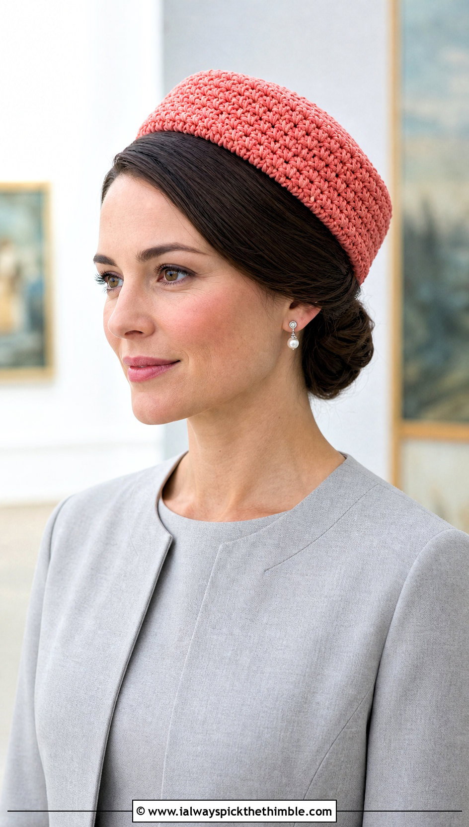 Crochet Pillbox Hat With Matching Separates Outfit - 20 Crochet Womens Hat outfit ideas