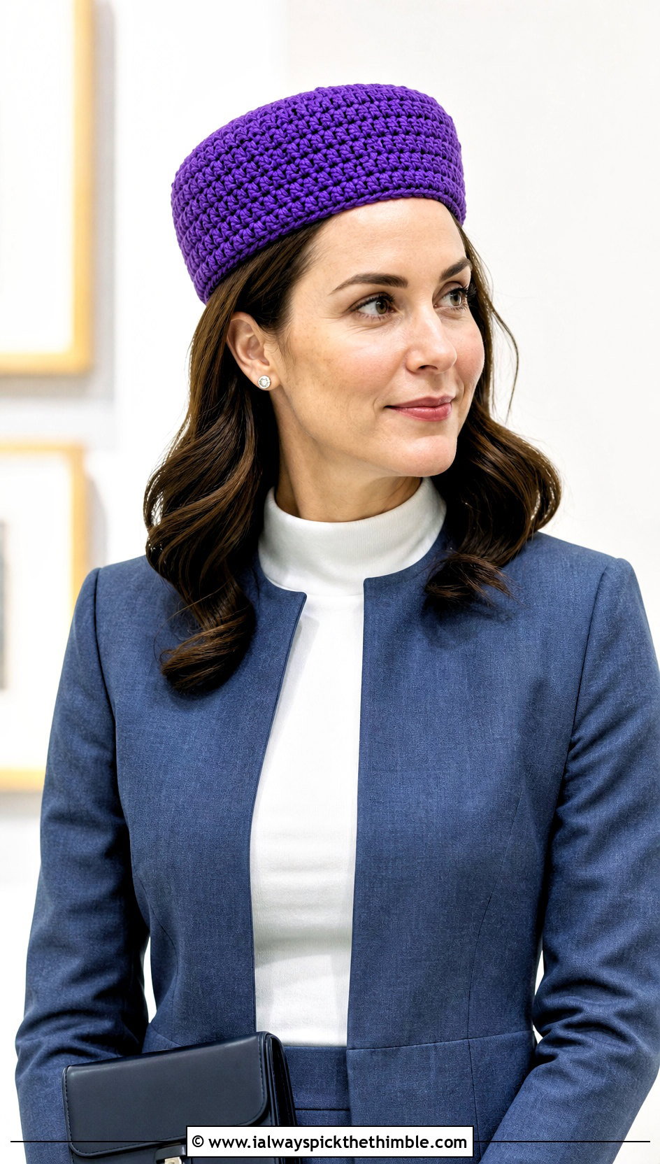 Crochet Pillbox Hat With Skirt Suit - 20 winter crochet hats outfit ideas
