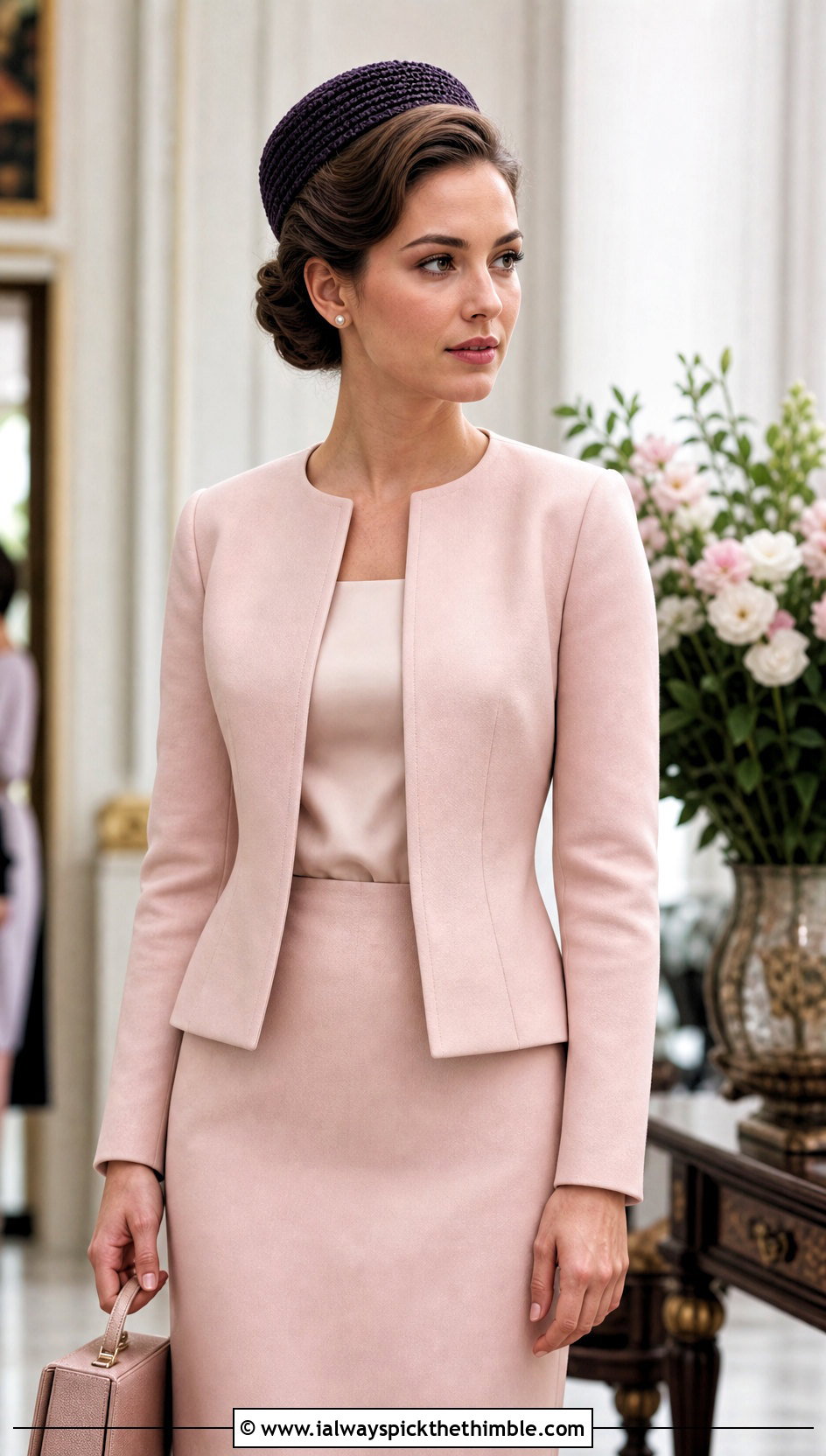 Crochet Pillbox Hat With Skirt Suit - 25 one piece crochet hat outfit ideas