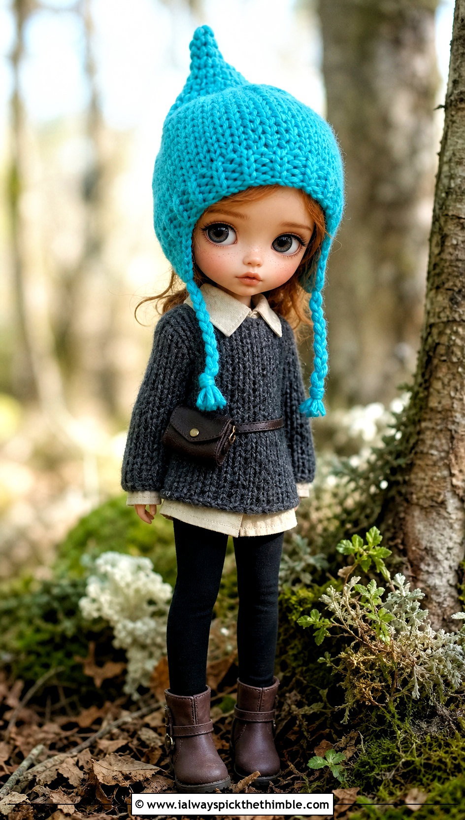 Crochet Pixie Hat Doll Outfit With Sweater Tunic - 25 crochet hat for doll outfit ideas