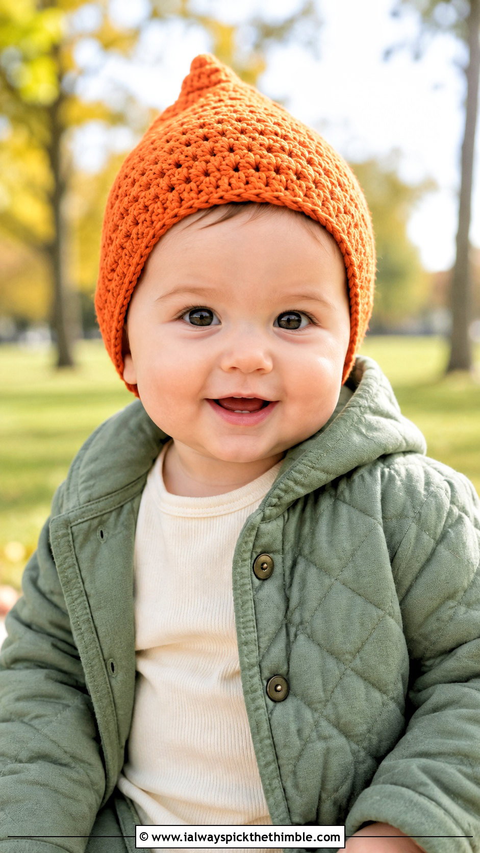Crochet Pixie Hat With Quilted Jacket - 15 12 month old crochet hat outfit ideas