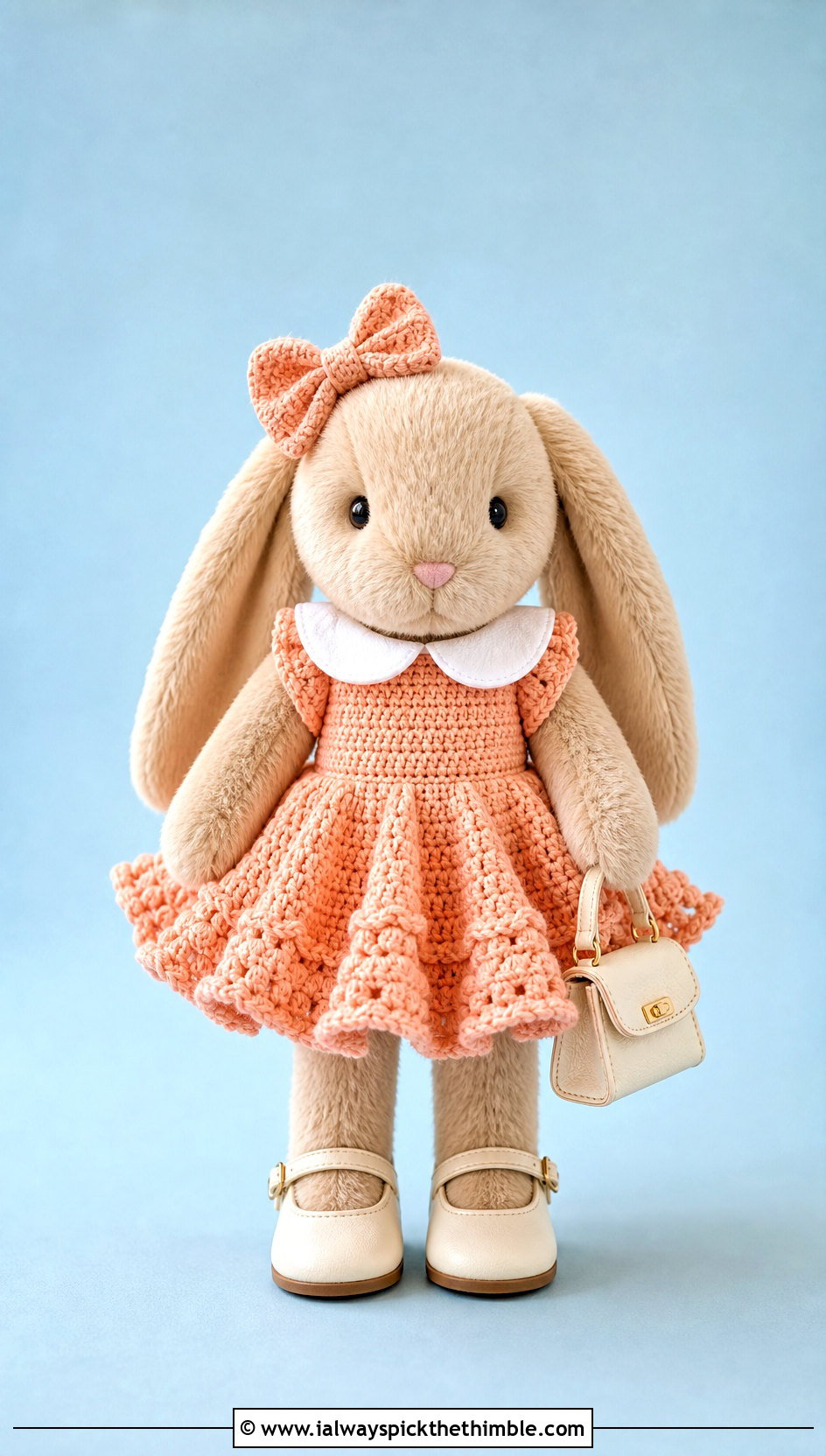 Crochet Ruffle Dress With Mary Jane Shoes - 25 crochet jellycat clothes and outfit ideas