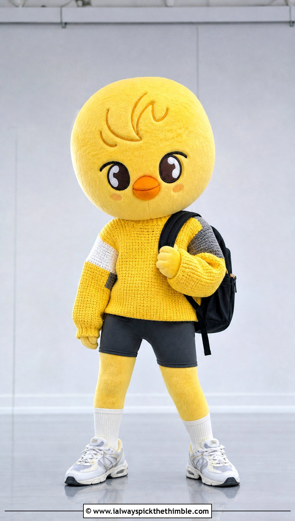 Crochet SKZOO Color Block Sweatshirt With Biker Shorts - 25 skzoo crochet clothes and outfit ideas