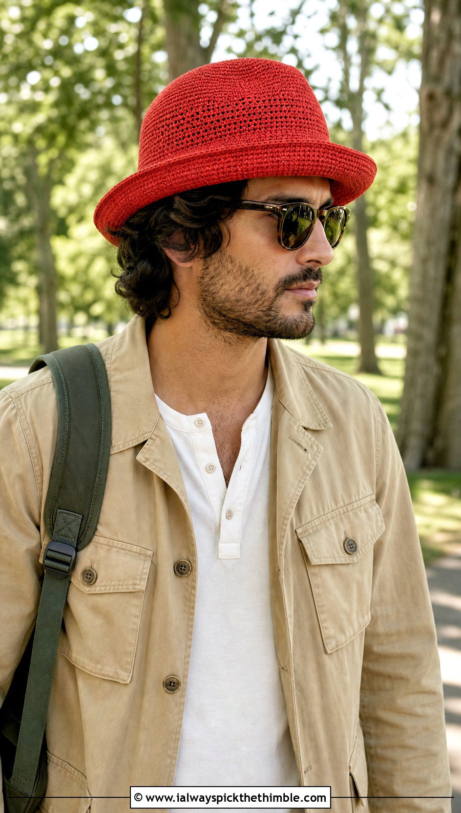Crochet Safari Hat With Utility Outfit - 15 Crochet Mens Hat With Brim outfit ideas