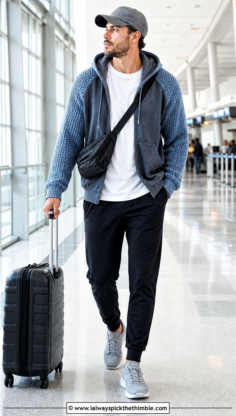 Crochet Sleeve Hoodie With Joggers - 20 Crochet Hoodies For Men outfit ideas