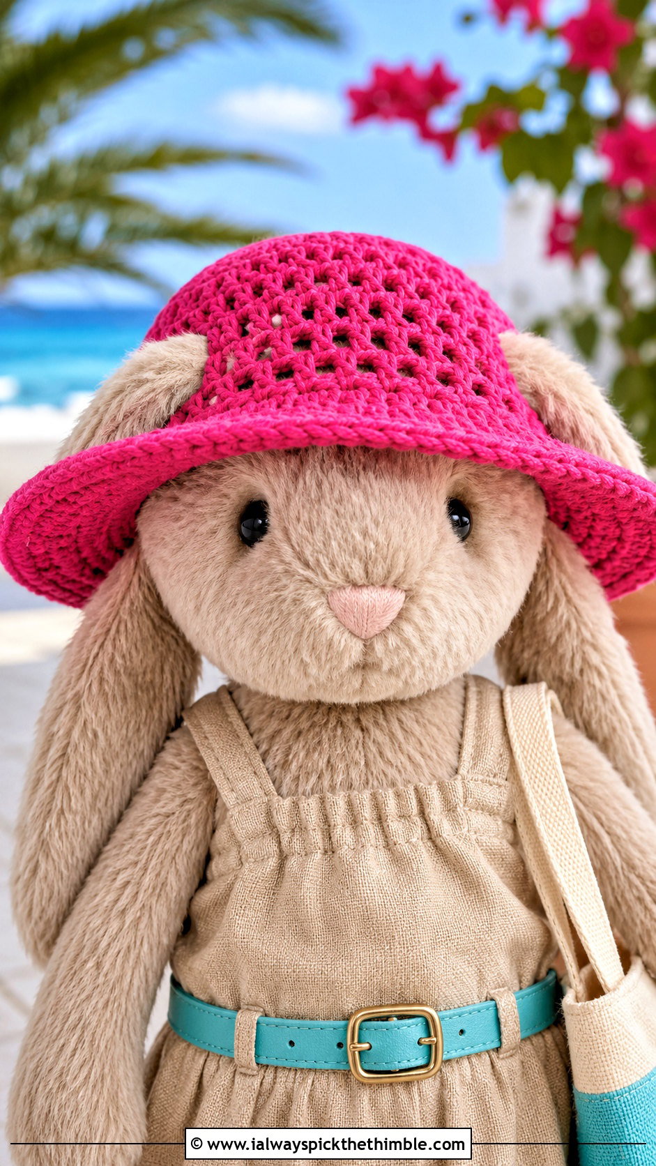 Crochet Sunhat With Linen Romper - 25 crochet jellycat clothes and outfit ideas