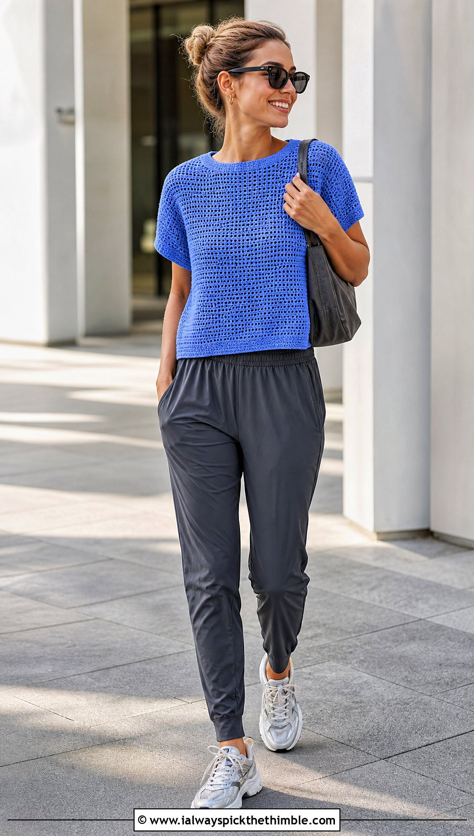 Crochet T Shirt Top With Track Pants - 25 crochet ladies tops outfit ideas