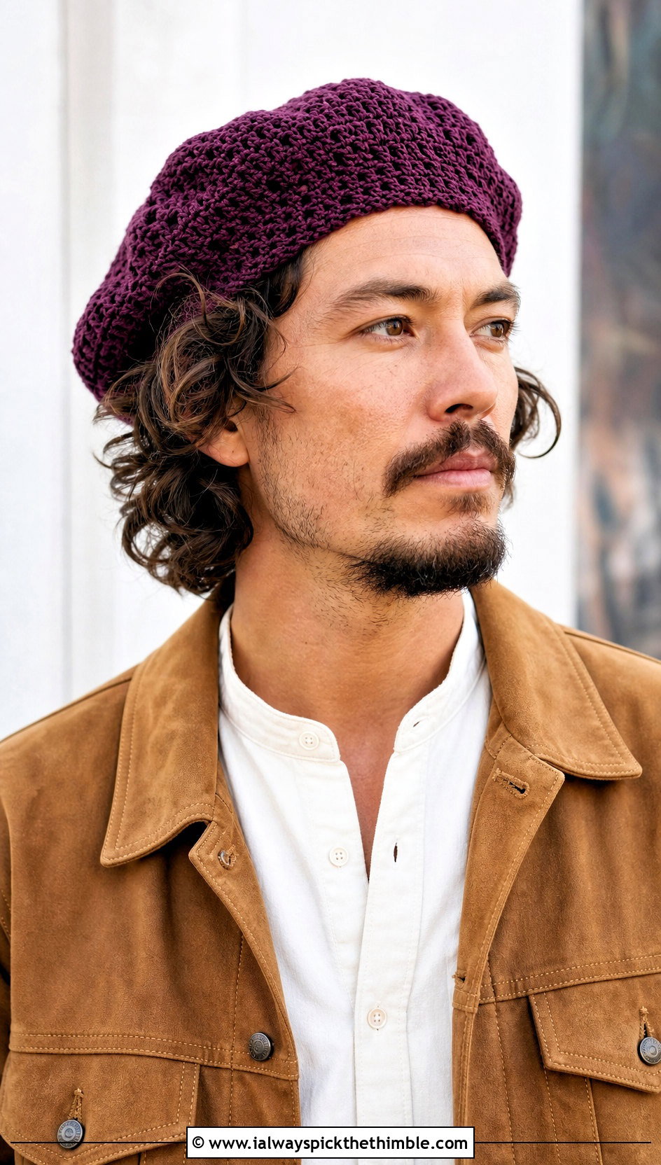 Crochet Tam Hat With Boho Outfit - 20 male crochet hat outfit ideas