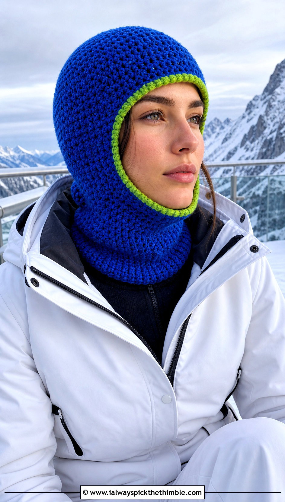 Crochet Team Balaclava Hood With Ski Jacket And Fleece Pants - 20 Crochet Team Hat outfit ideas