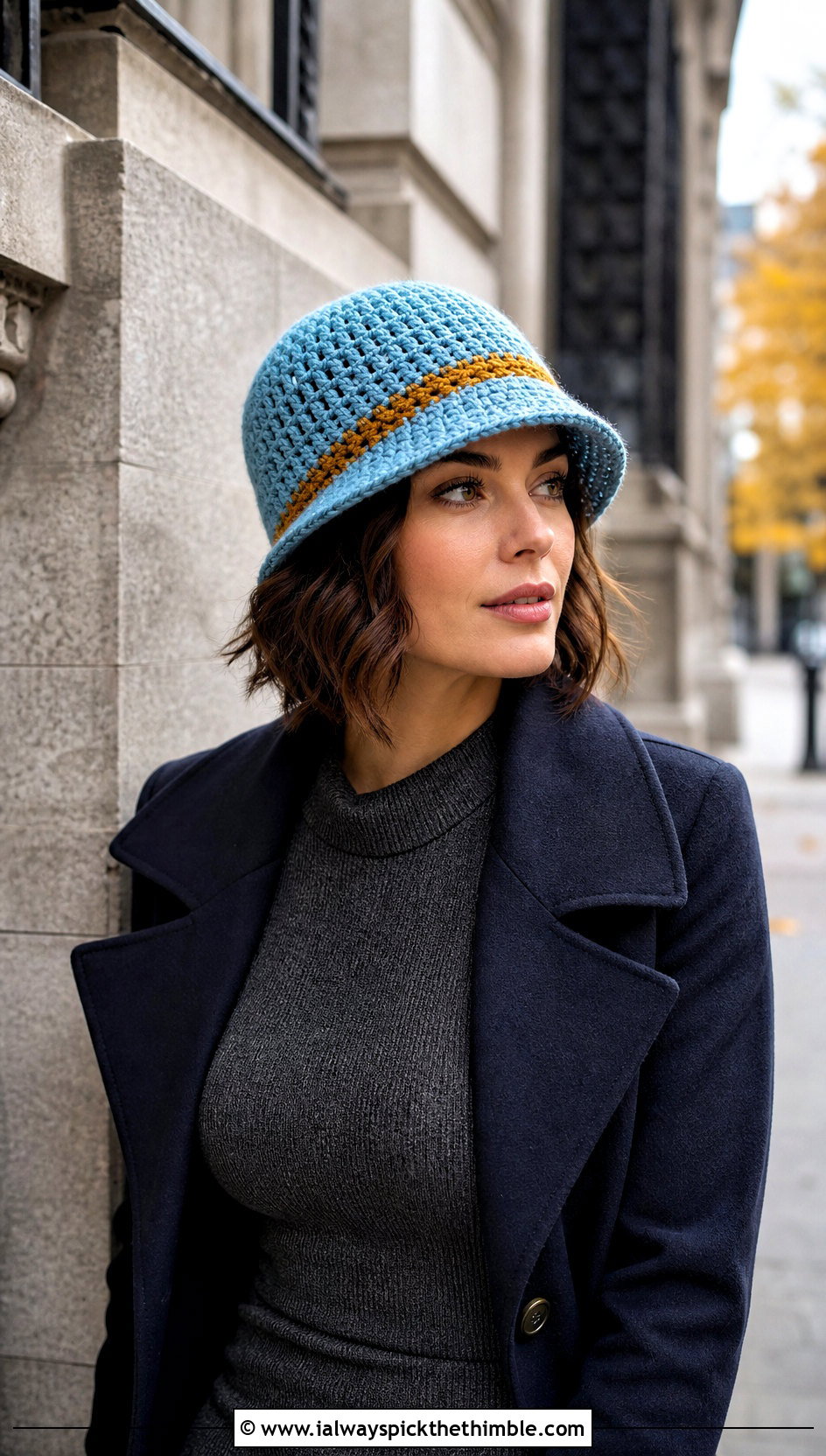 Crochet Team Cloche Hat With Sweater Dress And Boots - 20 Crochet Team Hat outfit ideas