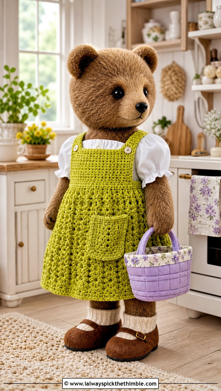 Crochet Toy Apron Dress And Blouse Outfit - 20 Crochet Toy Clothes and outfit ideas