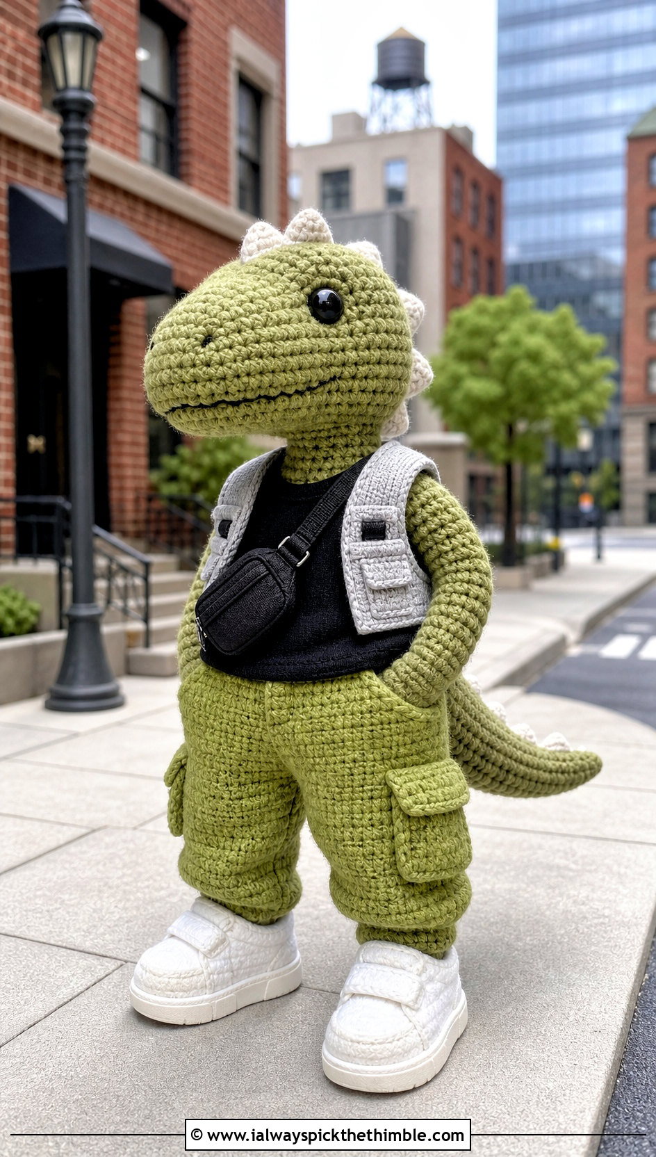 Crochet Toy Cargo Pants And Tank Top Outfit - 20 Crochet Toy Clothes and outfit ideas