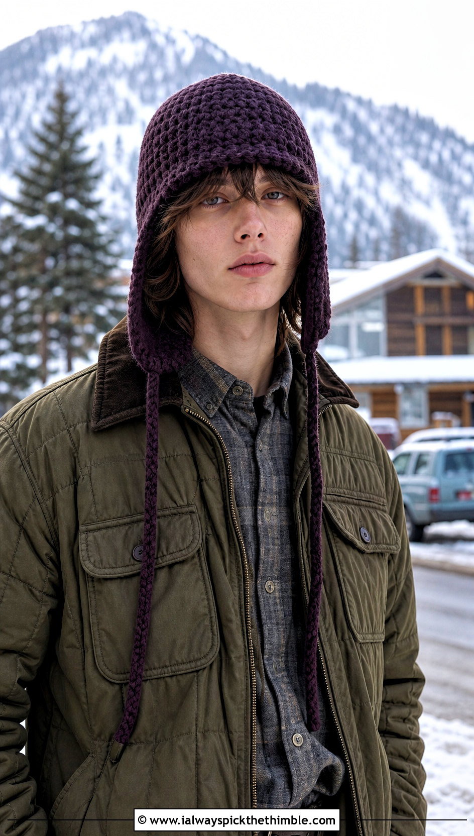 Crochet Trapper Hat With Utility Layers - 20 Unisex Crochet Hat outfit ideas