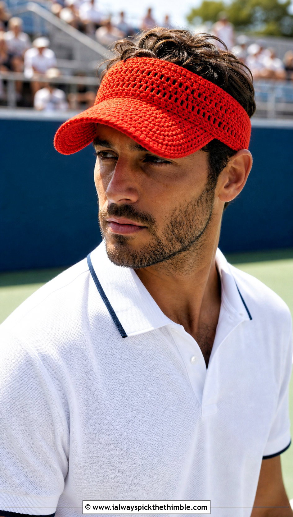Crochet Visor Cap With Tennis Outfit - 25 mens crochet hats outfit ideas