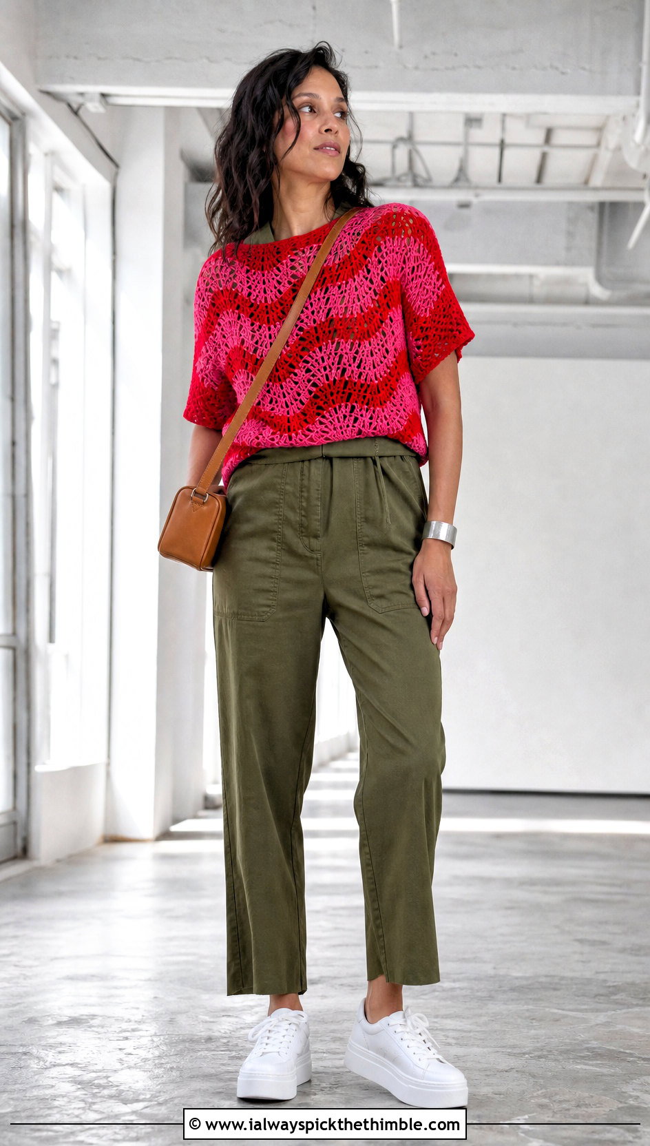 Electric Sun Crochet Tee With Utility Jumpsuit - 15 electric sun crochet tee outfit ideas