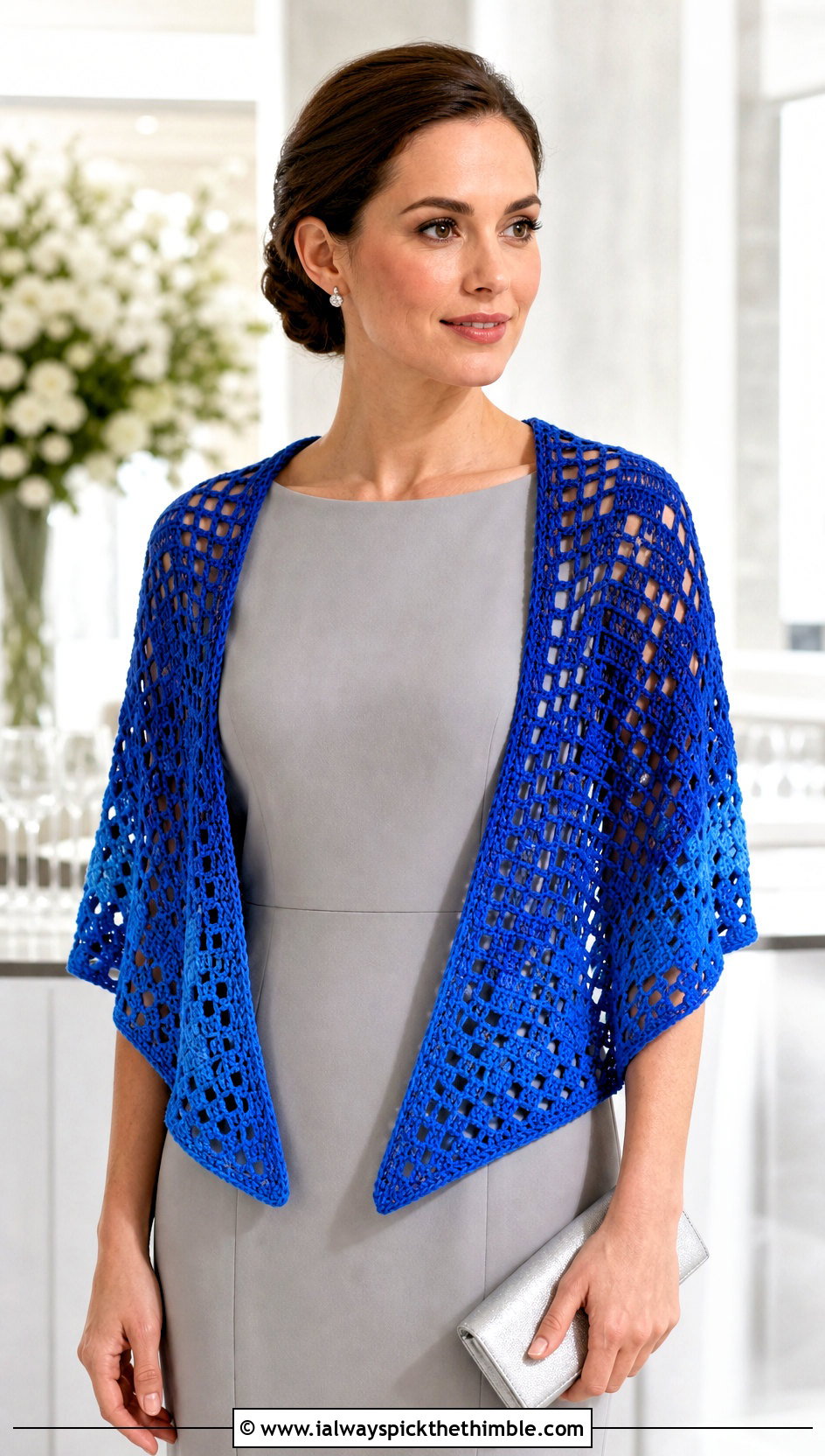 Filet Crochet Shawl In A Cake With Column Dress - 20 Crochet Shawl In A Cake outfit ideas