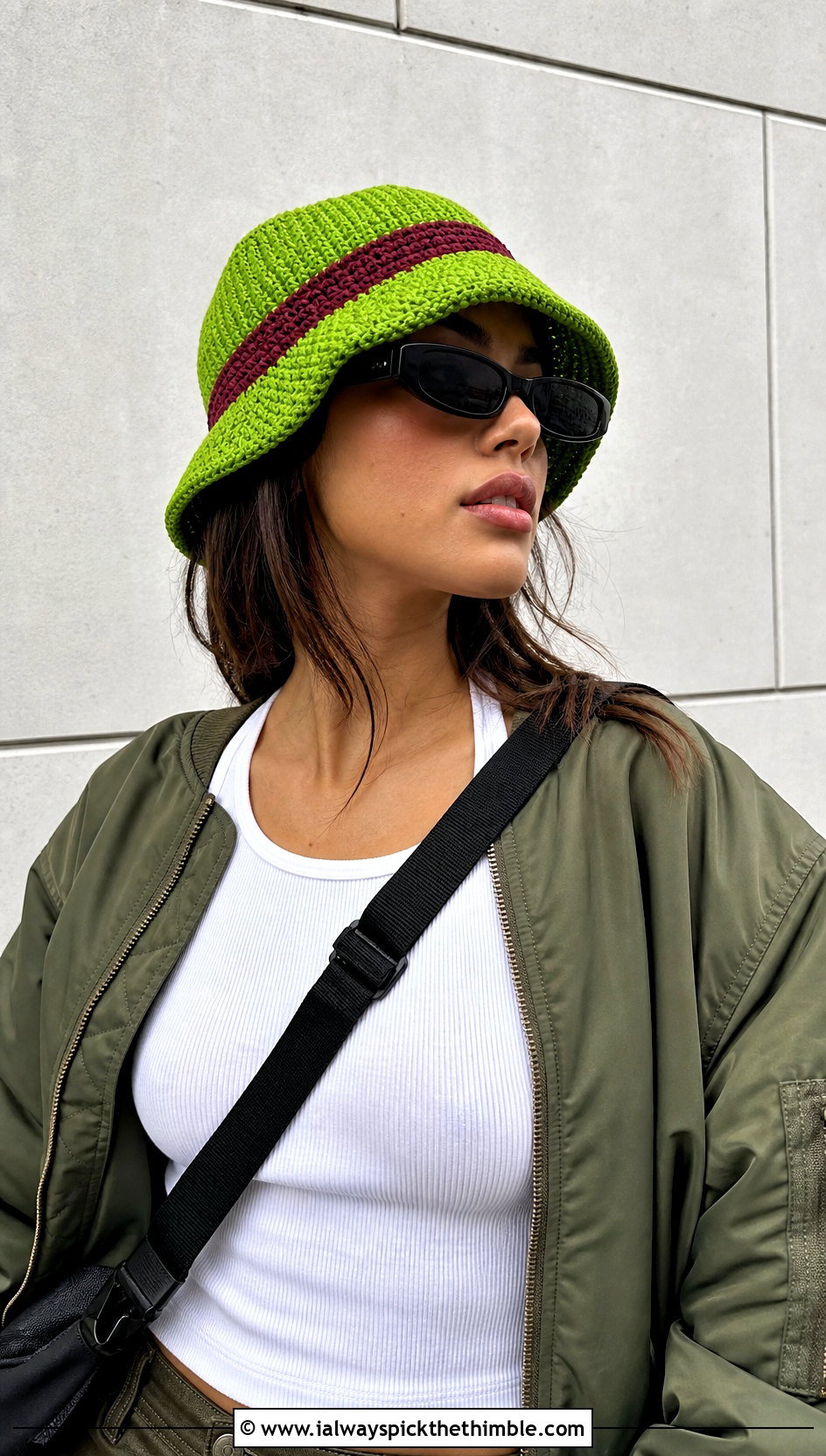 Fisherman Crochet Luffy Bucket Hat With Cargo Pants - 25 crochet luffy hat outfit ideas