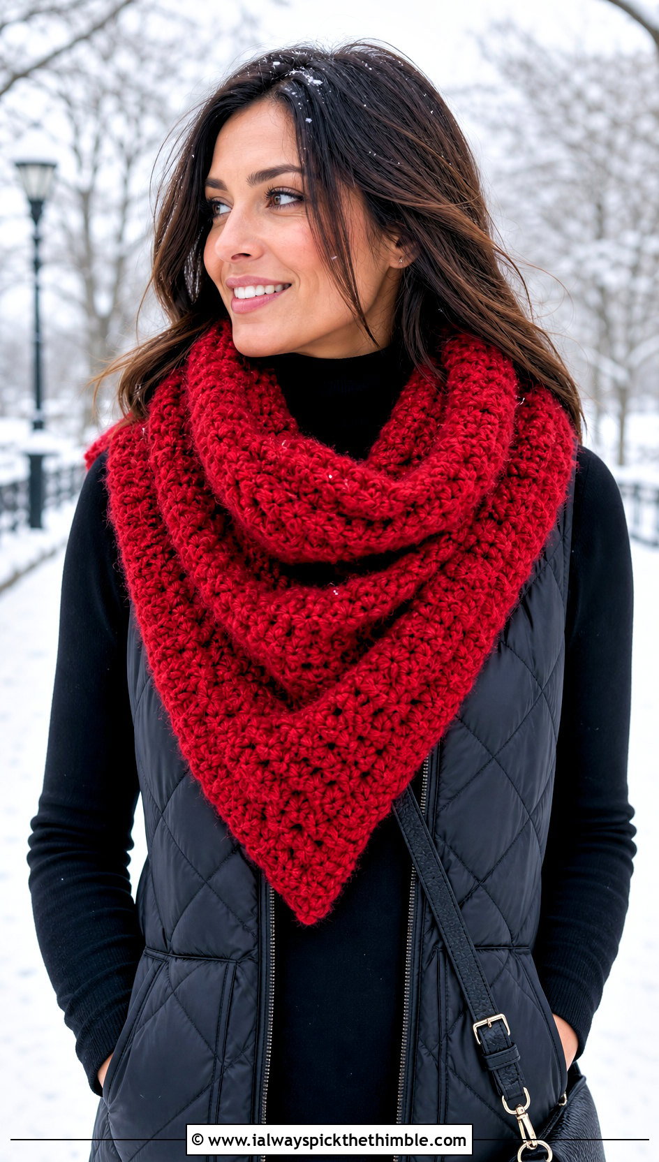 Fuzzy Blanket Crochet Scarf With Leggings And Boots - 20 Fuzzy Crochet Scarf outfit ideas