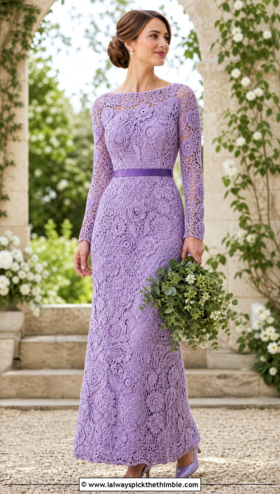 Irish Crochet Wedding Dress - 20 boho crochet wedding dress outfit ideas