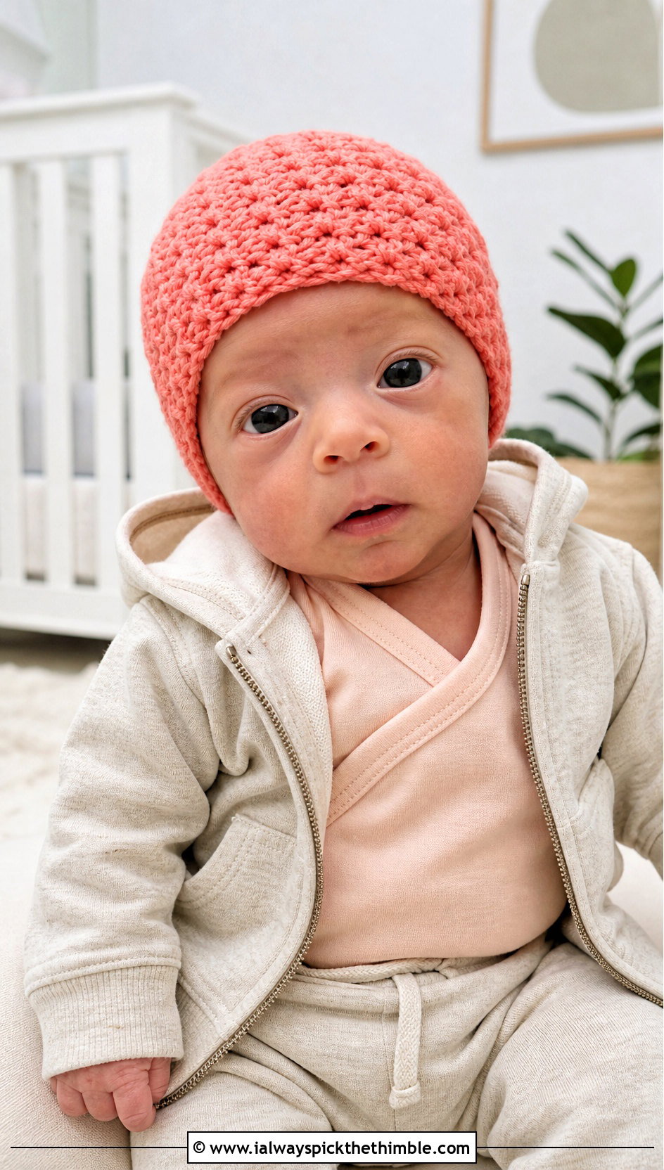 Lemon Peel Stitch Preemie Crochet Beanie With Hoodie And Joggers - 20 premie crochet beanie outfit ideas