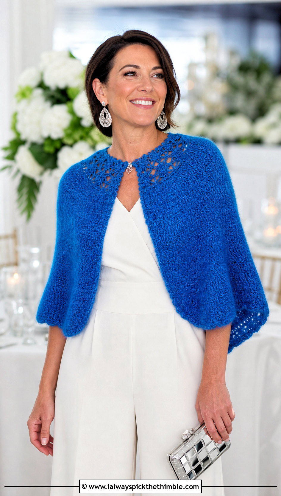 Lion Brand Shawl In A Ball Capelet Shawl With Jumpsuit - 15 Lion Brand Crochet Shawl In A Ball outfit ideas