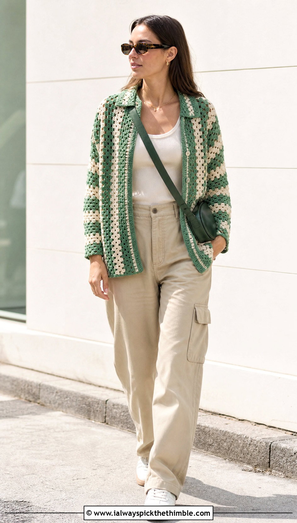 Marsh Bode Crochet Shirt With Utility Cargo Pants - 20 Bode Crochet Shirt outfit ideas