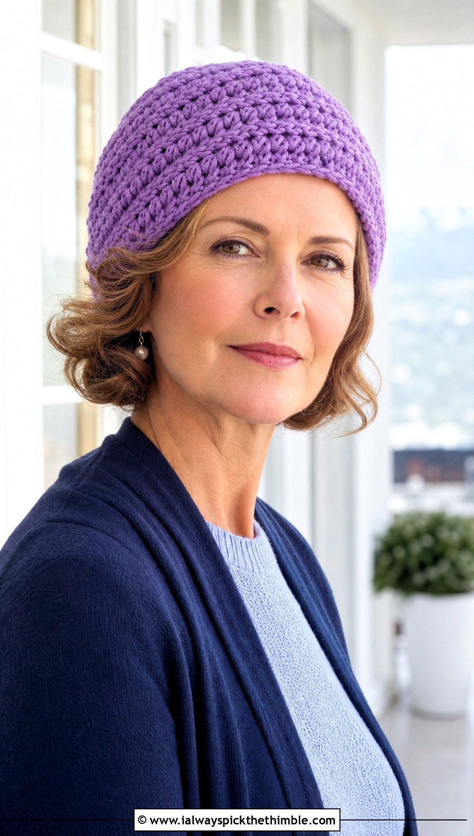 Pillbox Bulky Crochet Hat With Long Cardigan - 15 Easy Bulky Crochet Hat outfit ideas