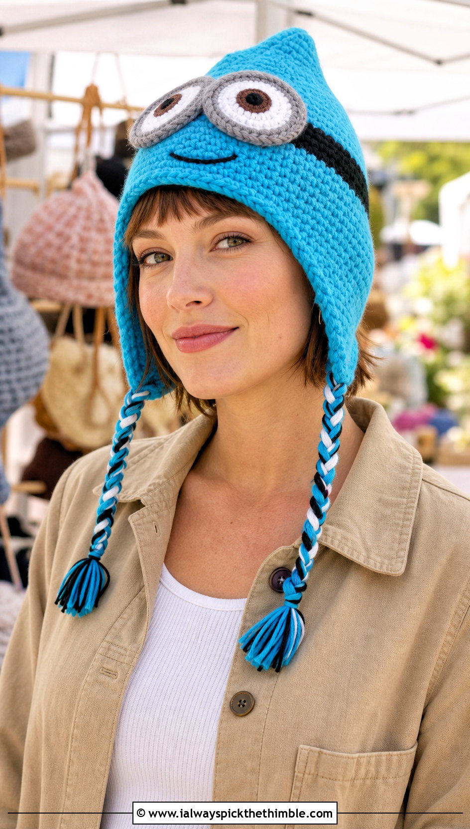 Pixie Crochet Minion Hat With Utility Outfit - 25 crochet minion hat outfit ideas