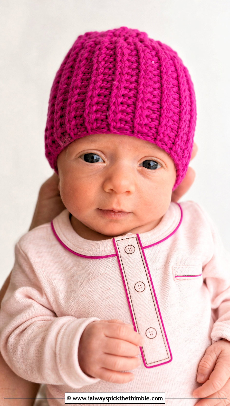 Post Stitch Crochet Preemie Hat With Henley Romper - 20 crochet premie hats outfit ideas
