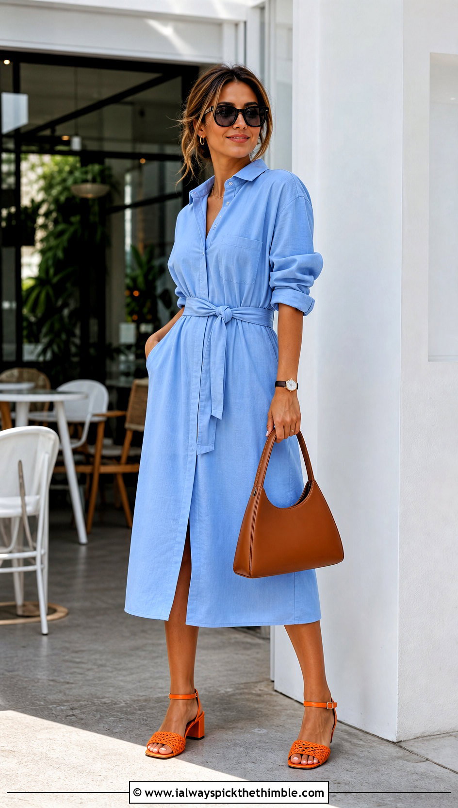 Prada Crochet Ankle Strap Sandals With Shirt Dress - 20 prada crochet sandals outfit ideas