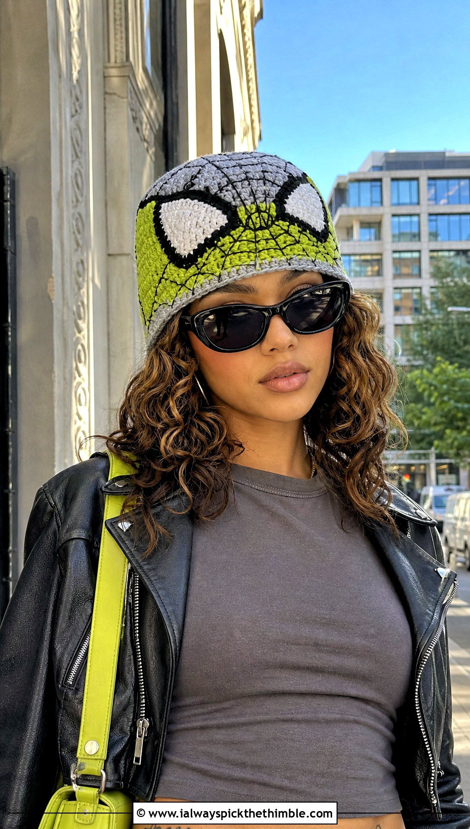 Reversible Spider Man Venom Crochet Beanie With Moto Outfit - 25 spider man crochet beanie outfit ideas