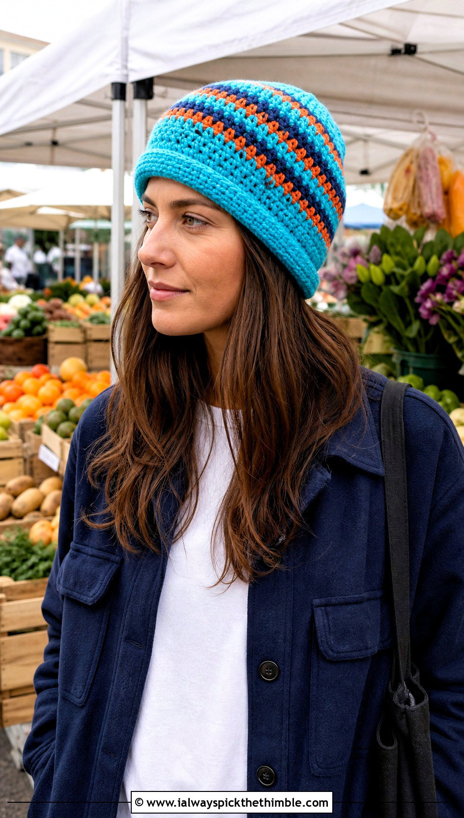 Rolled Brim Rasta Beanie With Shacket And Leggings - 20 crochet rasta beanie outfit ideas