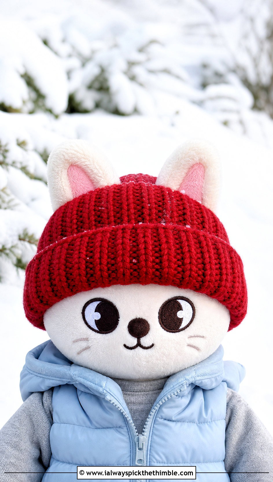 SKZOO Crochet Ribbed Beanie With Puffer Vest - 25 skzoo crochet outfits ideas