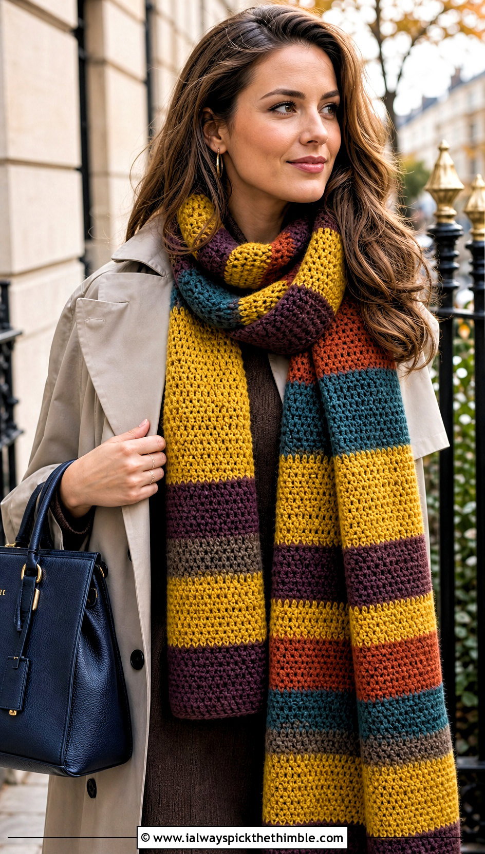 Season 12 5 Tom Baker Scarf With Trench Coat - 15 crochet tom baker scarf outfit ideas