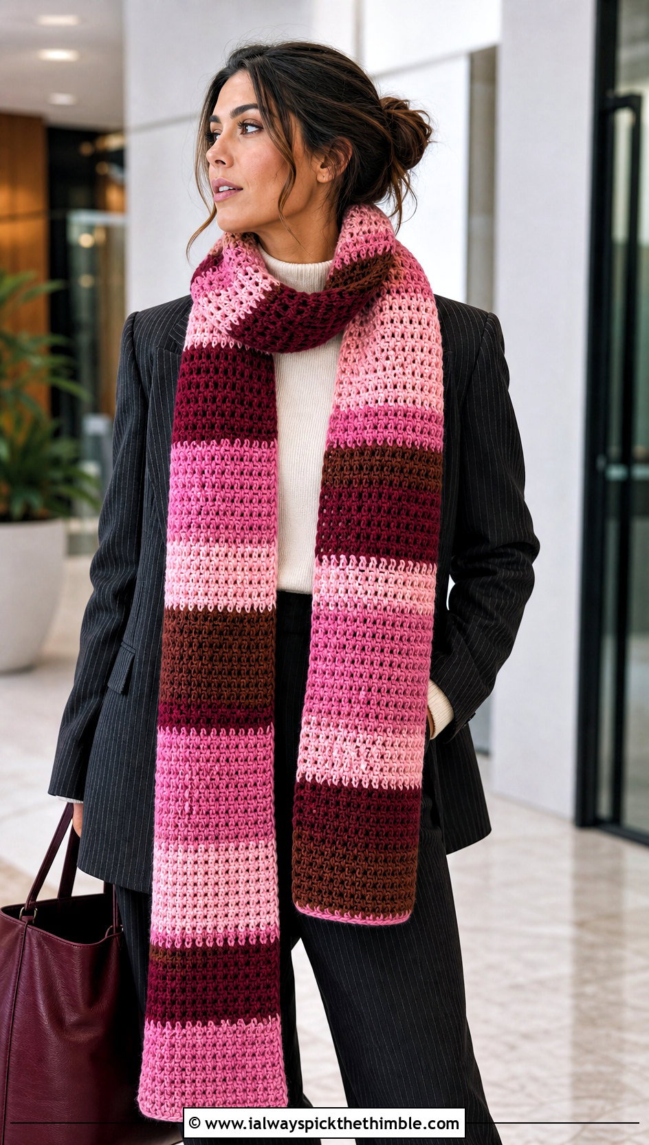 Season 15 Wide Tom Baker Scarf With Pinstripe Suit - 15 crochet tom baker scarf outfit ideas