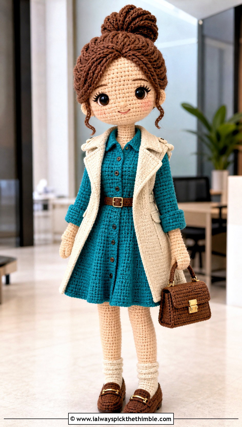 Shirt Crochet Doll Dress With Loafers - 20 amigurumi crochet doll dress outfit ideas