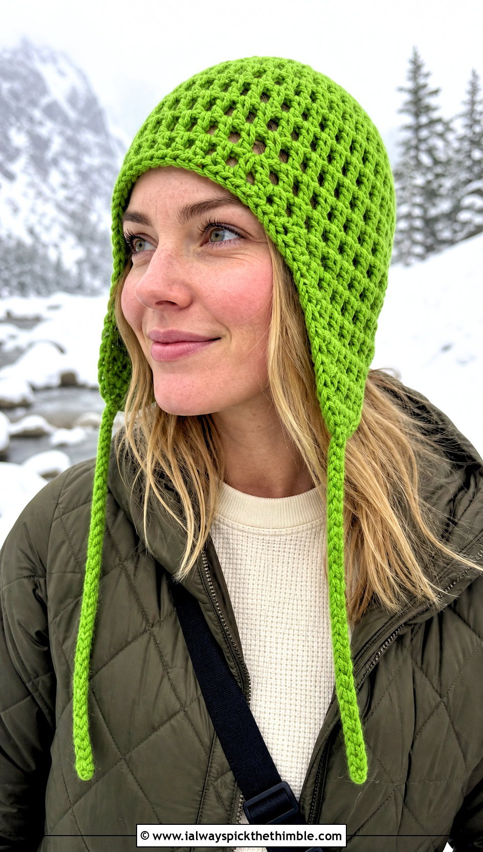 Simple Double Crochet Earflap Hat With Cargo Pants - 15 simple double crochet hat outfit ideas