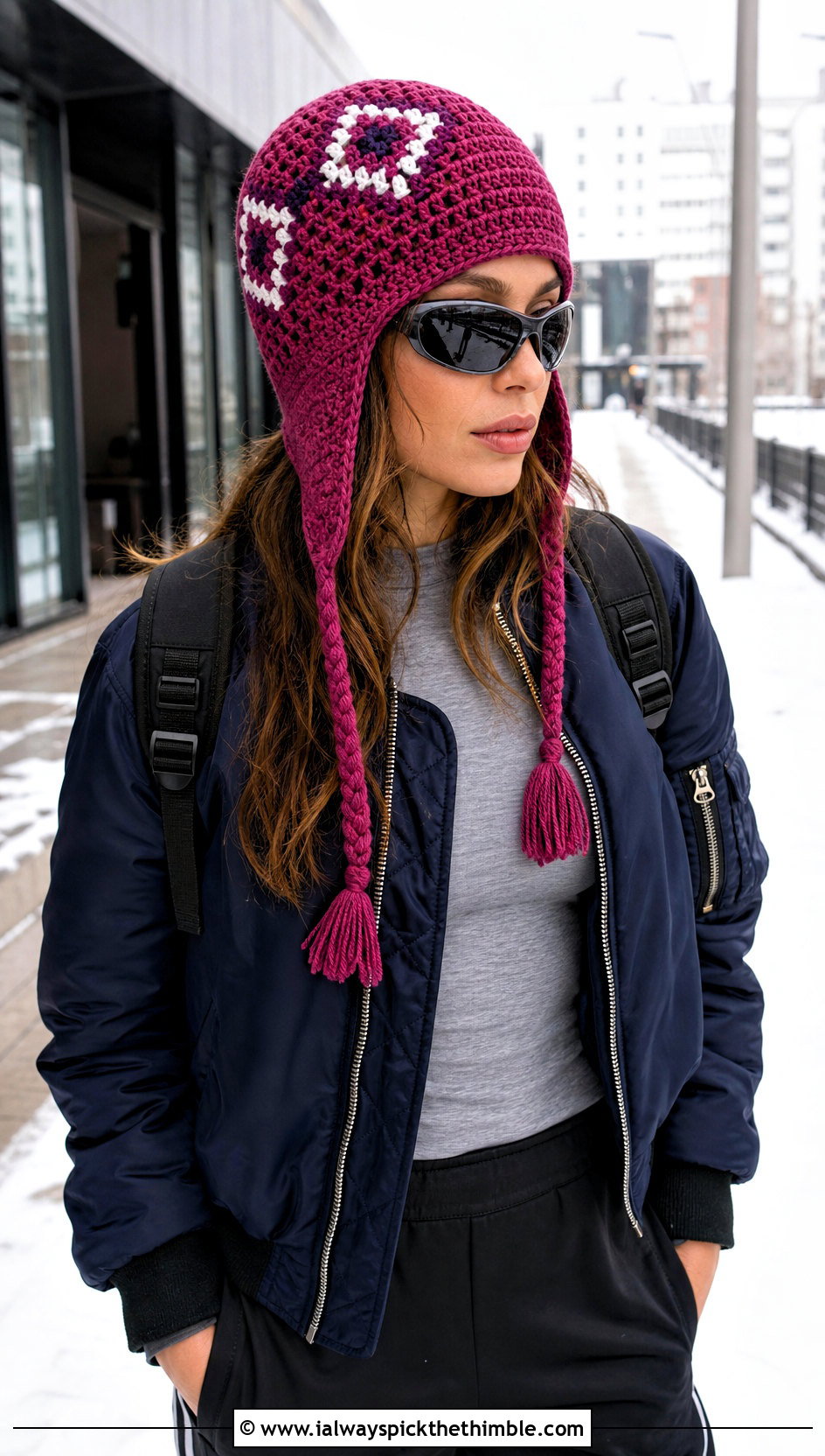 Snow Country Crochet Ski Hat With Bomber And Track Pants - 15 snow country crochet ski hat outfit ideas