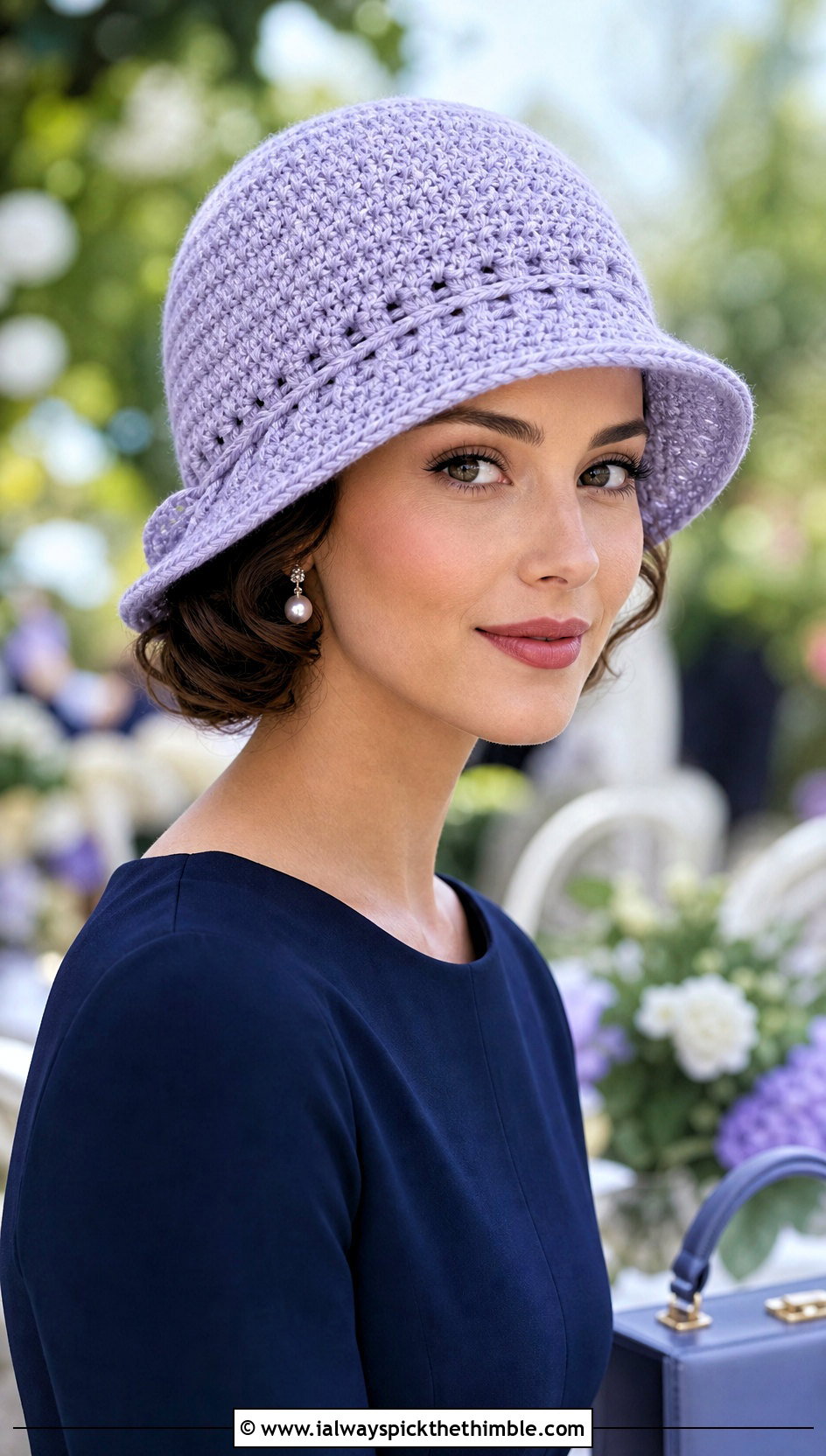 Taylor Swift Crochet Cloche Hat With Midi Dress - 20 Taylor Swift Crochet Hat outfit ideas