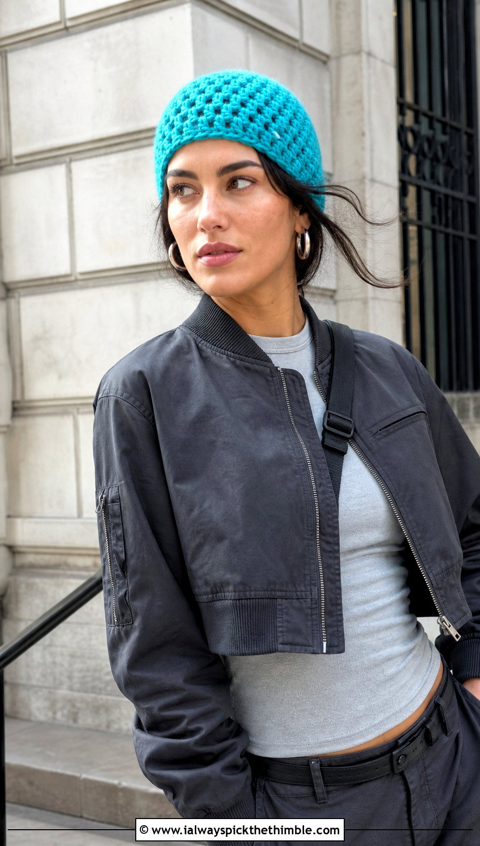 Taylor Swift Fisherman Crochet Beanie With Cargo Pants - 20 Taylor Swift Crochet Hat outfit ideas
