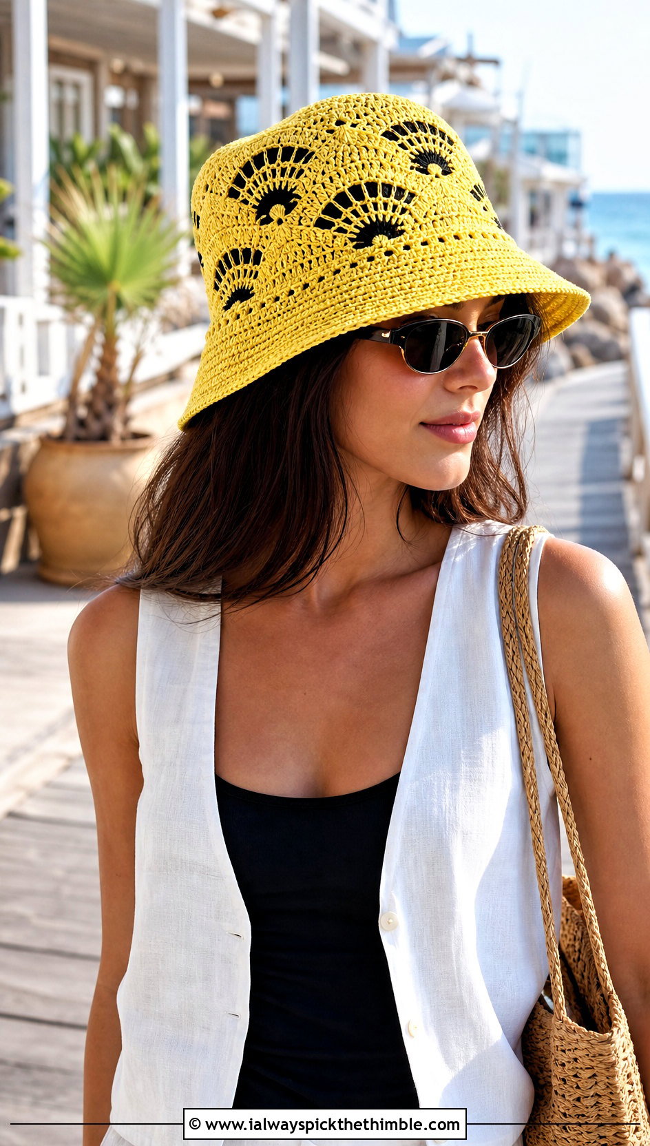 Temari Fan Bucket Hat With Linen Set - 20 naruto crochet hat outfit ideas