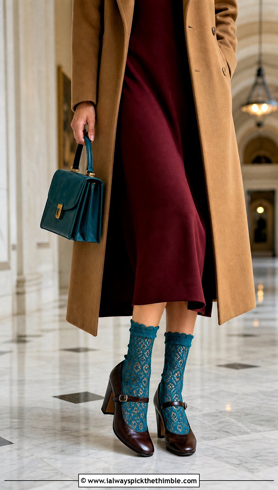 Victorian Lace Crochet Frilly Socks With Midi Dress - 20 Crochet Frilly Socks outfit ideas