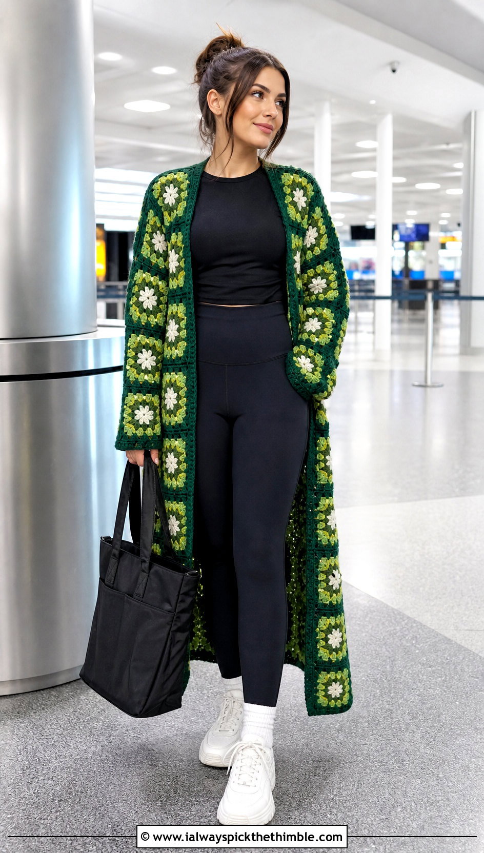 Willow Granny Square Cardigan With Leggings - 25 Willow Granny Square Cardigan outfit ideas