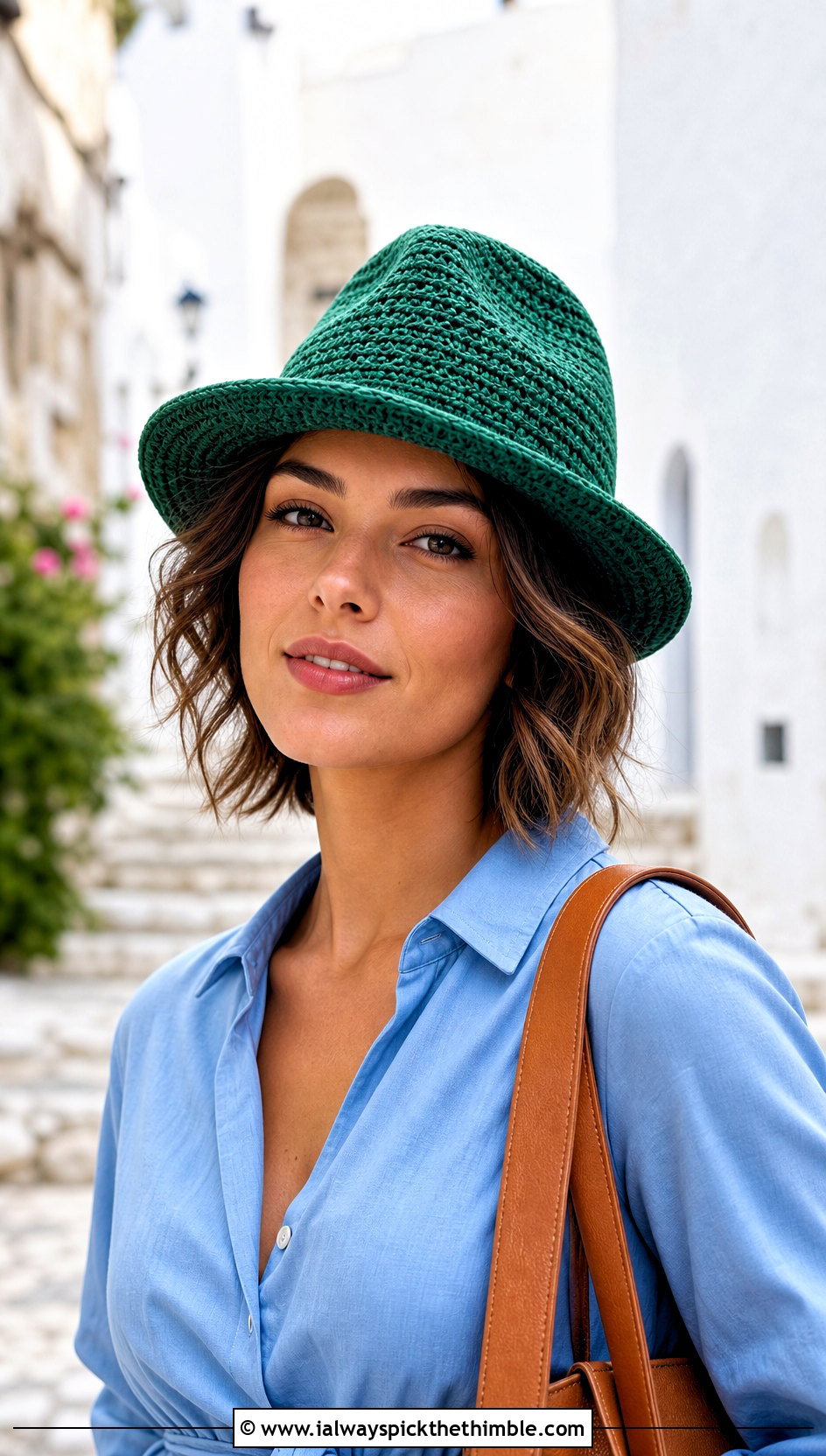 Worsted Weight Crochet Fedora Hat With Shirt Dress - 20 Worsted Weight Yarn Crochet Hat outfit ideas
