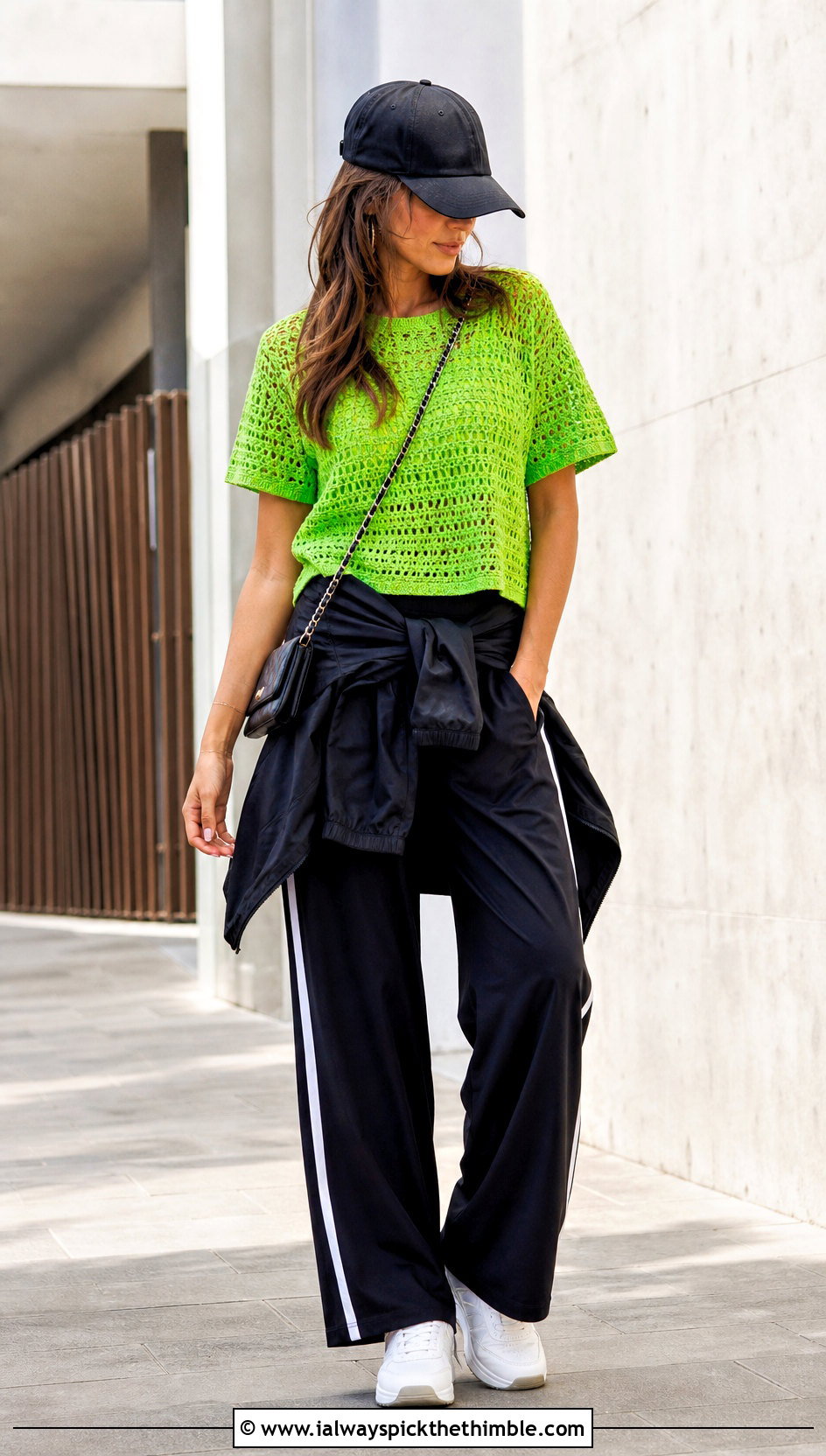 Zara Green Crochet Top With Track Pants - 15 zara green crochet top outfit ideas